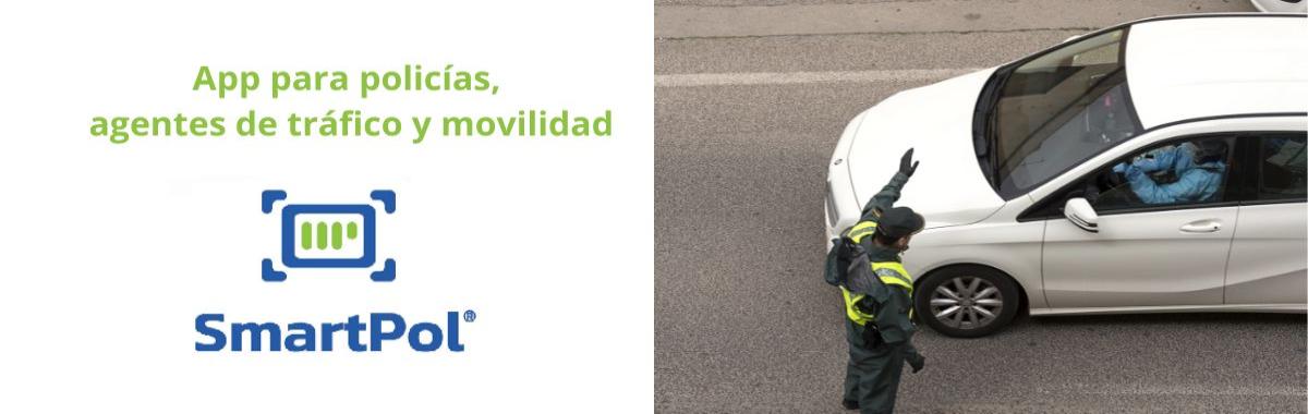 smart pol policia y auto