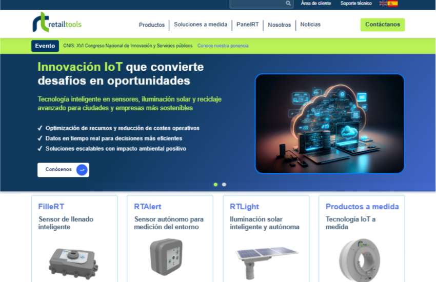 Retail Tools: renovando la experiencia digital de una empresa líder en soluciones IoT para el retail
